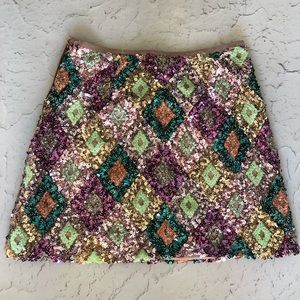 Sequin skirt